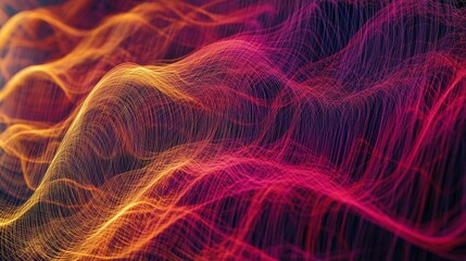 Abstract Data Visualization: A Colorful Network Design