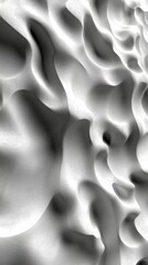 Abstract Architectural Design: Dynamic Wall Structures in Modern Building Facades