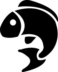 Fish Silhouettes, water, food,