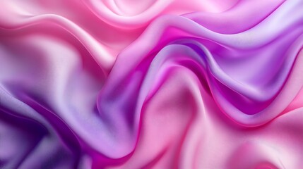 Obraz premium Pink Purple Silk Fabric Texture Background