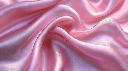 Obraz premium Pink Silk Fabric Texture Background