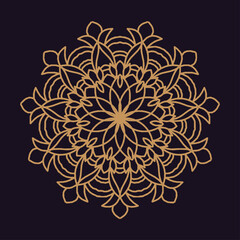 Intricate vector mandala: sacred geometry illustrations for mindful art