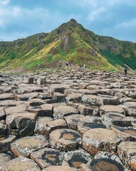 Discover the giant's causeway natural wonder northern ireland's coastal landscape panoramic geological artistry