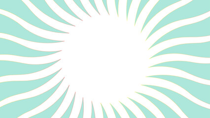 Obraz premium Abstract minimal background with curved wavy lines. Spiral motion of geometric shapes. Twisted shape pattern background. Retro twisted and distorted vector groovy hippie background.