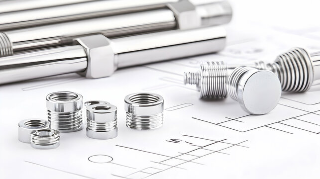 Precision metal components and technical drawings (1)