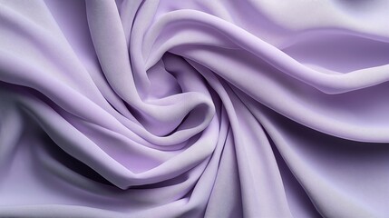 Fototapeta premium Wavy, soft, purple fabric with a light and airy texture. Elegant style.