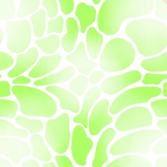 Abstract background with spots, white with light green