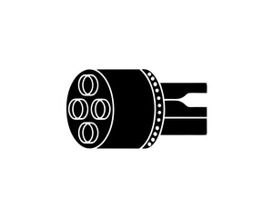 creative details underground cable icon vector illustration 