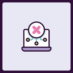 Failure Indication Symbol for System Troubleshooting and Problem Solving