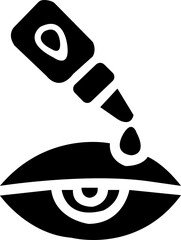 an ian icon of eye of eye, see, eyebrow,