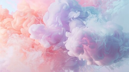 Fototapeta premium Abstract Pastel Ink Swirl Background Texture for Design Website and Print