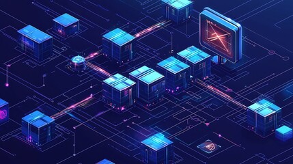 Ai controlled supply chain management system optimizing logistics tech startups