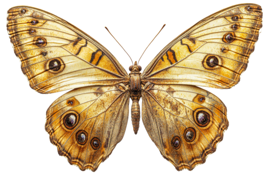 Beautiful butterfly with intricate patterns and colors