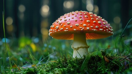 Mushroom in Forest