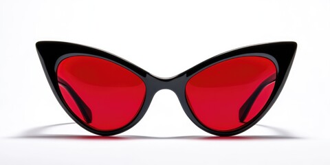 Red Cat-Eye Sunglasses: Fun Fashion Accessory