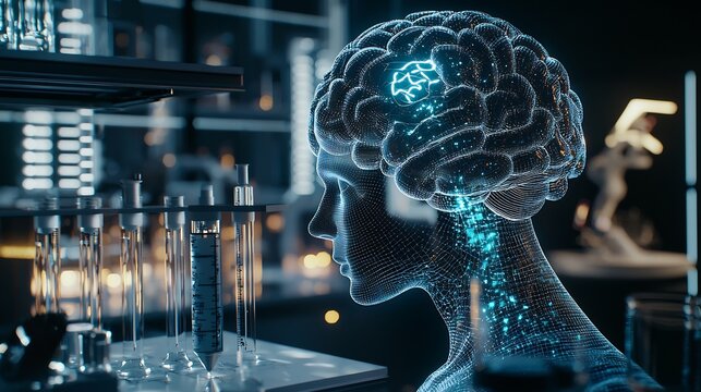 Ai controlled synthetic brain designing future of human evolution in a digital lab