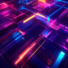 abstract glowing background