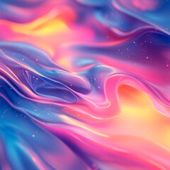 abstract colorful background with waves