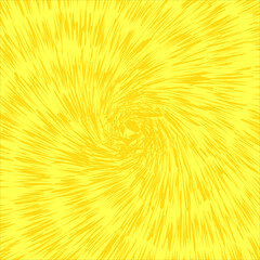 Fundo em espiral amarelo