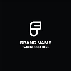 Creative f letter logo