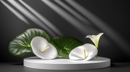 Callas display elegance on stage for product promo