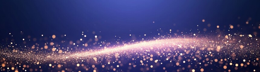 An enchanting abstract artwork showcasing vibrant pink and blue swirls, complemented by sparkling particles that create a mystical atmosphere, suitable for backgrounds or fantasy settings