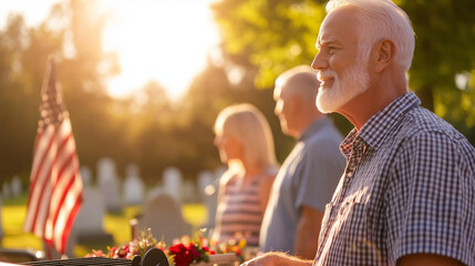 Memorial Day BBQ Gathering with Veterans and Remembrance