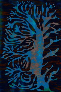 abstract blue background