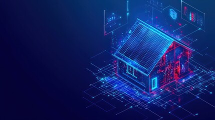 Smart Home Digital House Technology Network System