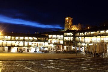 Fototapeta premium Plaza Mayor, Chinchon, Spain.