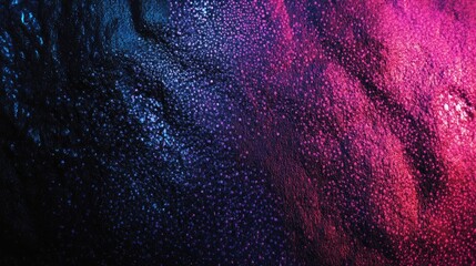 Glistening Textured Surface of Blue and Pink Blends Creating an Eye-Catching Abstract Composition That Evokes a Sense of Movement and Depth in a Rich Visual Experience