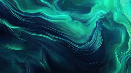 blue green digital background features abstract tech concepts ai data connected lines futuristic cyber