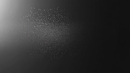 Obraz premium Subtle Dispersion of Sparkling Elements on a Dark Canvas Creating an Enigmatic and Dreamlike Atmosphere