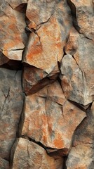 Stunning Rock Face Texture: A Detailed View of Natural Stone