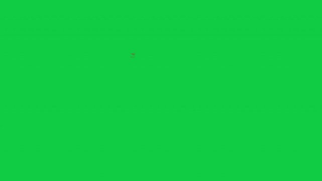 Animated hand drawn brush stroke circle motion with smooth trim paths effect on green screen. Perfect for video editing, motion graphics, UI, UX, overlays, presentations, or digital projects.
