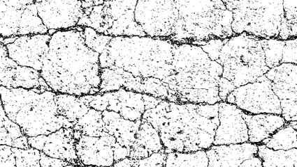 crack texture, grunge texture, distress background, rough texture, dirty texture, cracked wall concrete of black and white for background