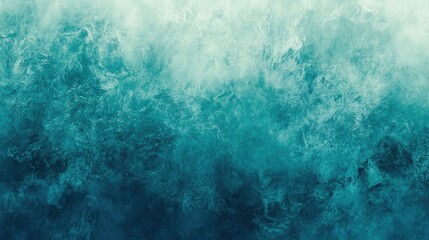 A Tranquil Sea of Deep Aqua Gradients and Textures Merging Together to Form an Enveloping Atmosphere of Serenity and Calm, Perfect for Evoking a Sense of Peaceful Reflection