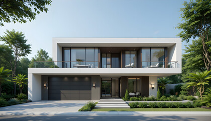 Experience the future of residential living with this AI-enhanced One house built  (detached house), featuring cutting-edge architecture and sustainable home solutions.
