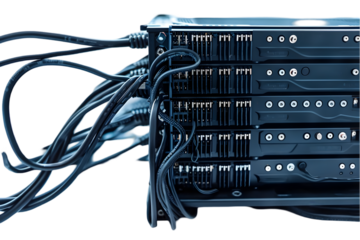 Data Center Server Network Connections.