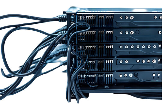 Data Center Server Network Connections. - Powered by Adobe