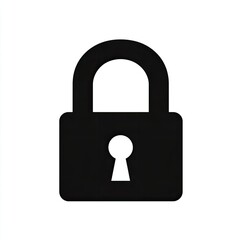 Secure lock icon