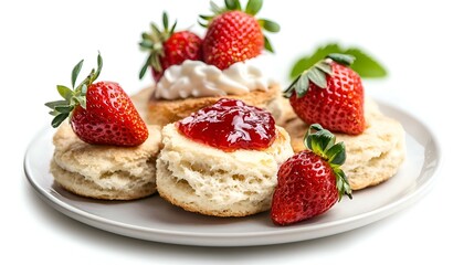 Cream Tea - scones with jam cream