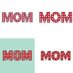 Diverse Mom Vector Set Featuring Working Mom, Single Mom, Stay-at-Home Mom, Sporty Mom, Pregnant Mom, and Caring Mother in Various Daily Life Situations