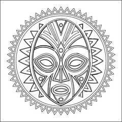 Intricate Coloring Book Vector Art with Jungle Wildlife, Fantasy Fairy, Blooming Flowers, and Urban Buildings in Detailed Line Art for Creative Coloring Fun