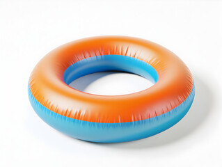 Colorful Floating Swim Ring – Vacation and Leisure Concept