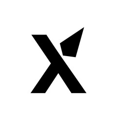 x letter logo icon design illustration