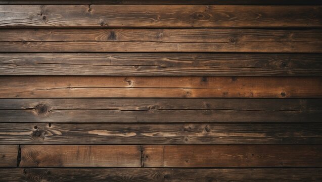 Vertical Barn Wooden Wall Planking Texture. Reclaimed Old Wood Slats Rustic Vertical Background. Home Interior Design Element In Contemporary Style. Hardwood Dark Brown Timber Solid Structure.
