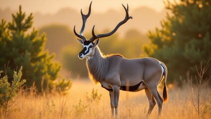 Fototapeta premium Kudu male in the wilderness