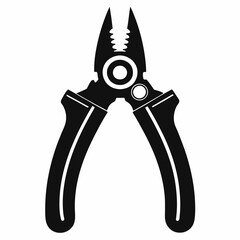 creative details insulated pliers icon vector illustration