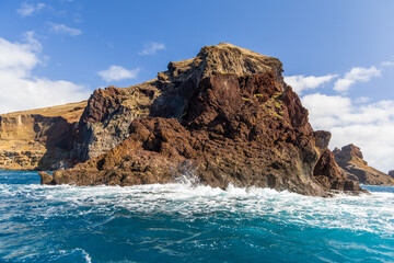 wild coast Madeira, Portugal